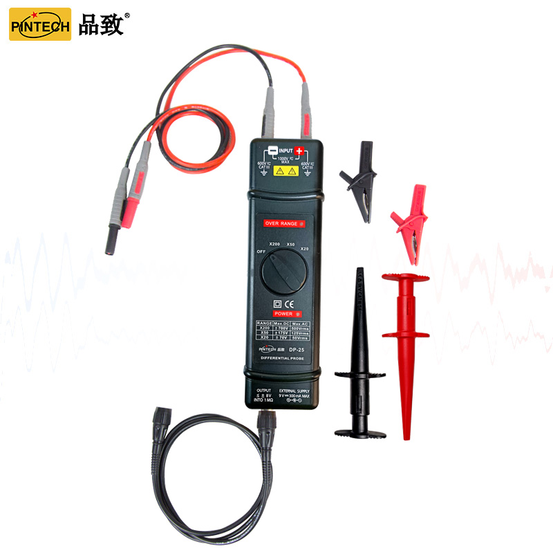 DP-25 有源差分探頭(1400V,25MHz)