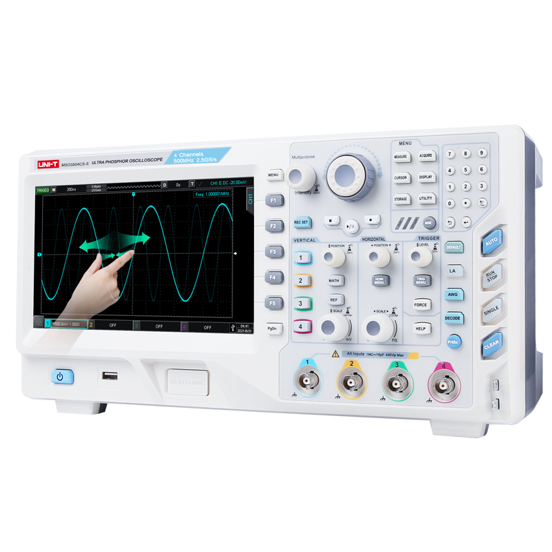 MSO/UPO3000CS系列混合信號示波器